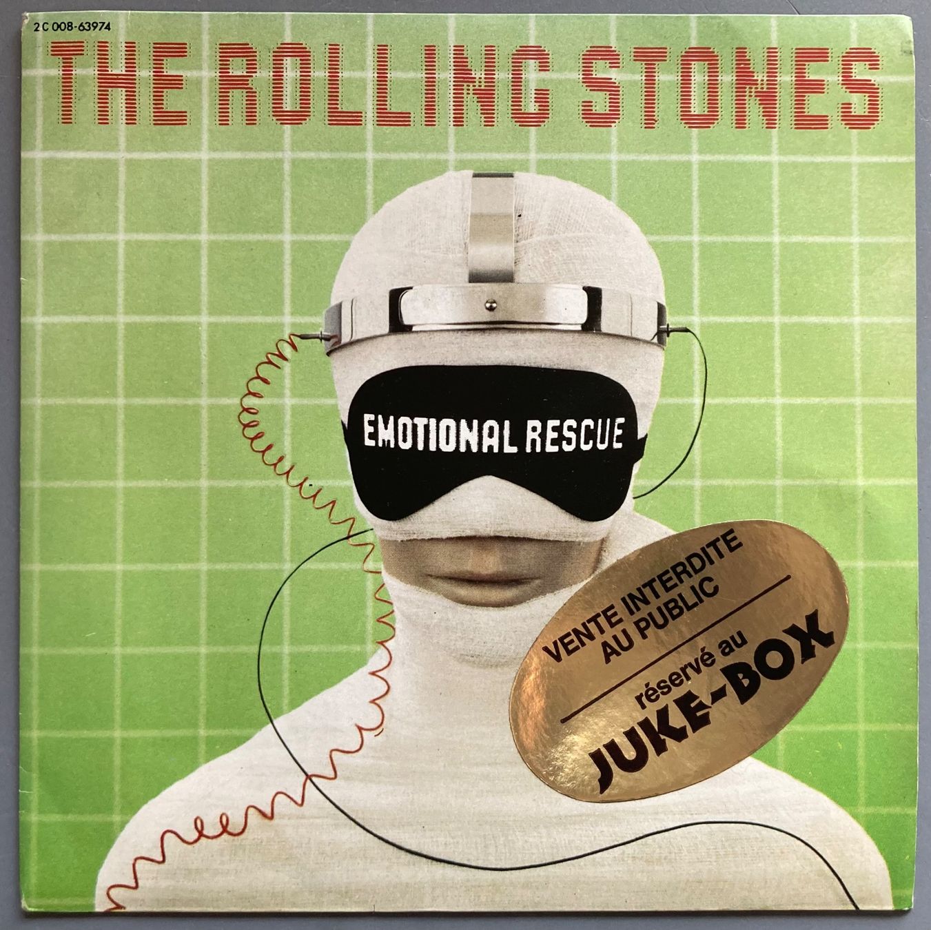 Schallplatten: THE ROLLING STONES - EMOTIONAL RESCUE – Gebraucht aus Poliez-Pittet von Newtown-Records