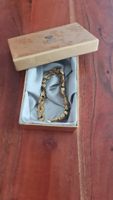 Christian Dior Bracelet signed vintage 80s in gold metal
