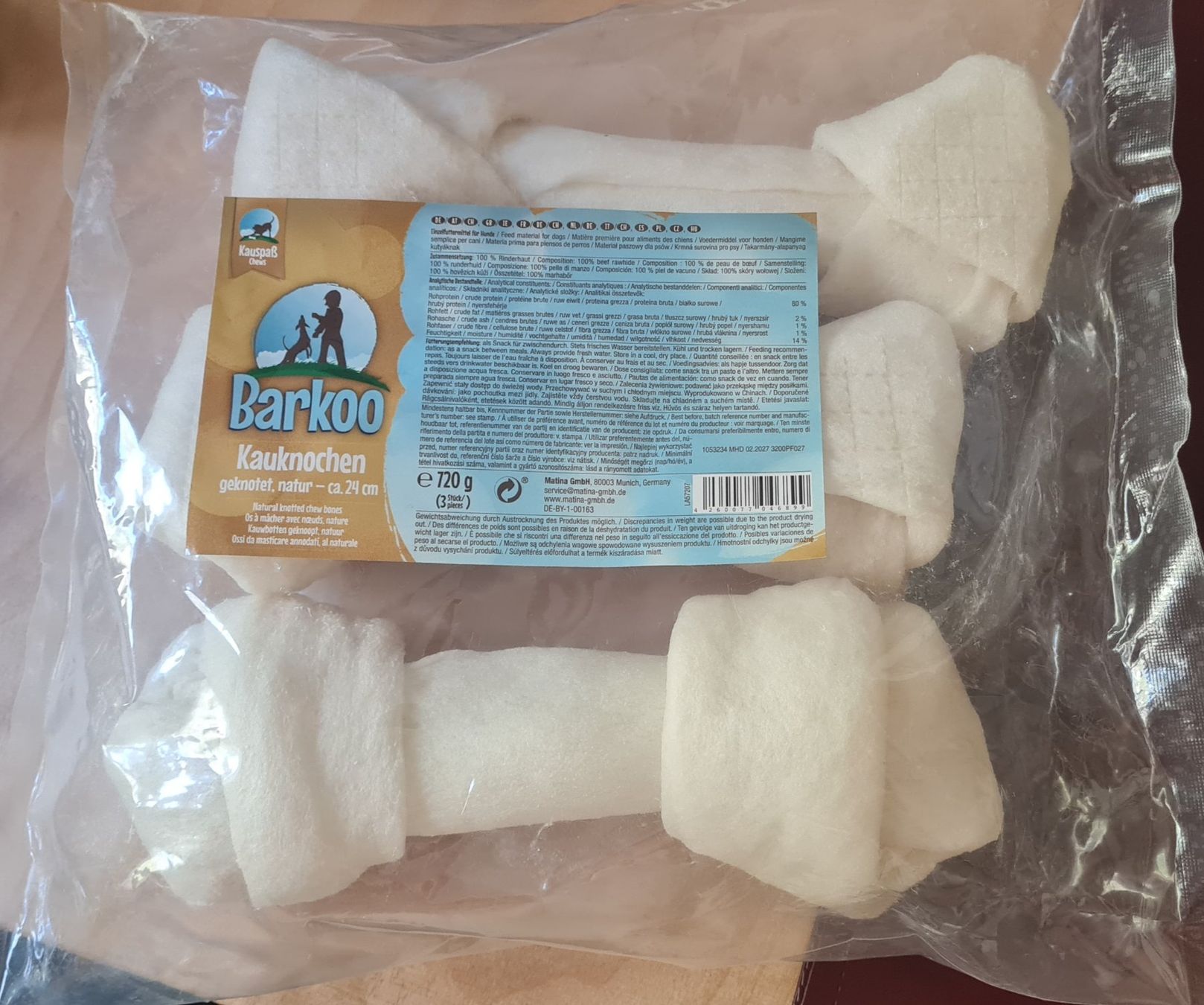 Mangimi: Barkoo Kauknochen gross – Nuovo e nell'imballaggio originale da Haldenstein venduto da Gigathlon4
