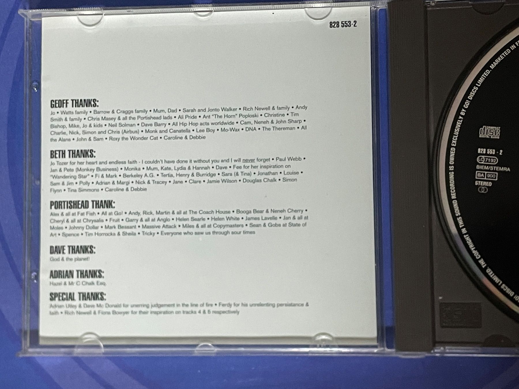 CDs: Portishead – D'occasion à Muri b. Bern par AdidasCollector 2