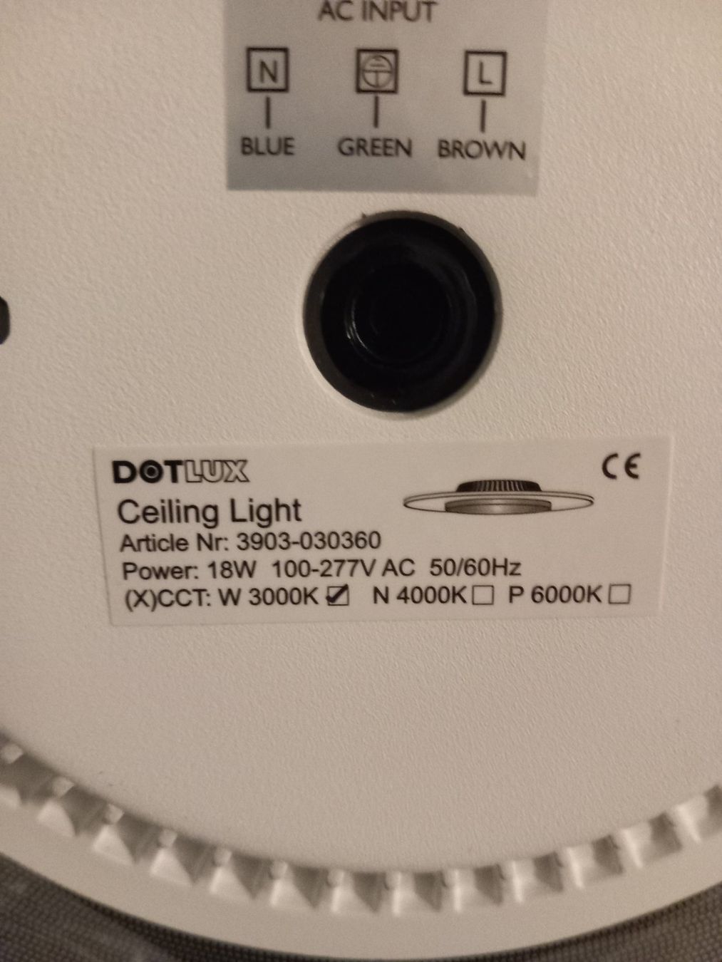 Kronleuchter & Deckenlampen: LED Deckenleuchte Moonbaise Dotlux mit Sensor 18W  3000K – Neu und originalverpackt aus Thun von Beroshop 3