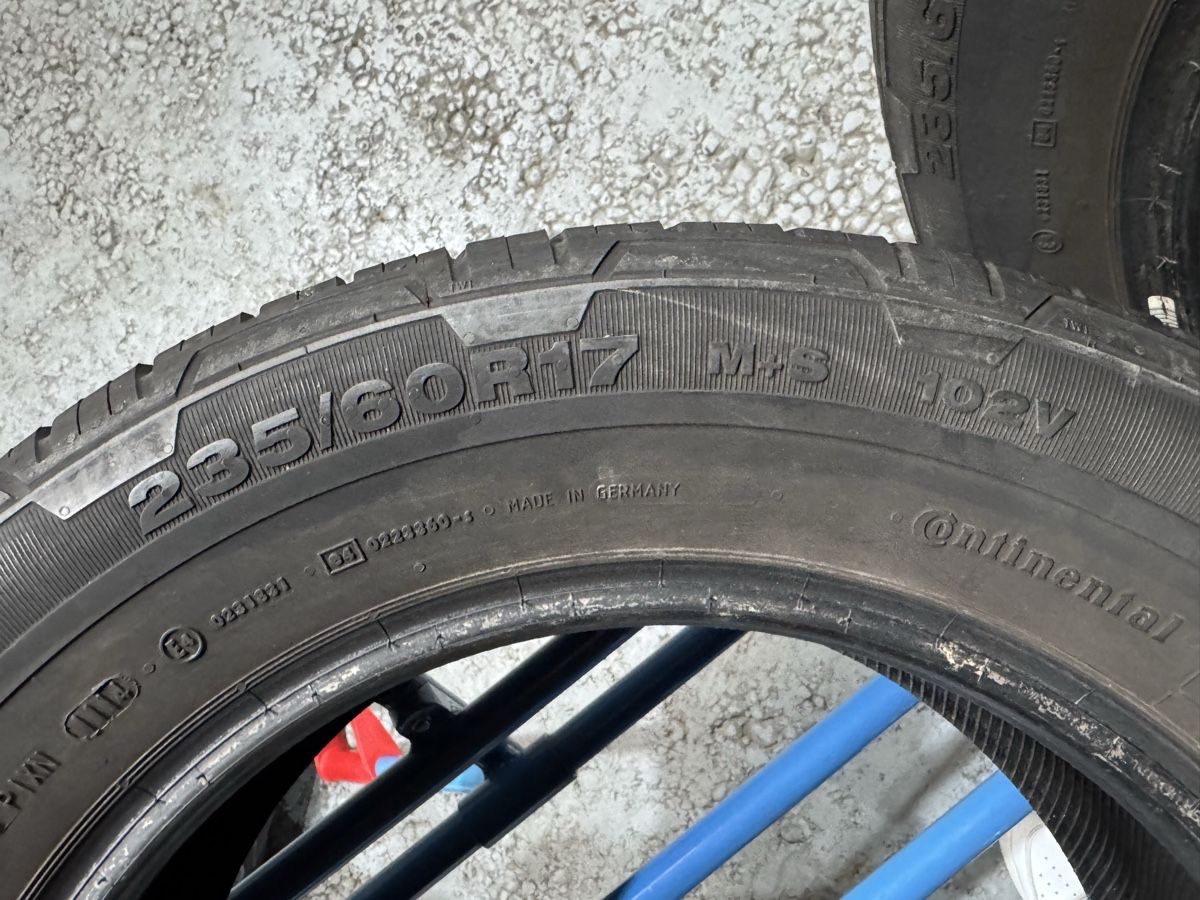 Pneumatici & Ruote complete: 4 x 215/60/17 Continental Winterreifen M+S – Usato da Dietikon venduto da Arin25 5