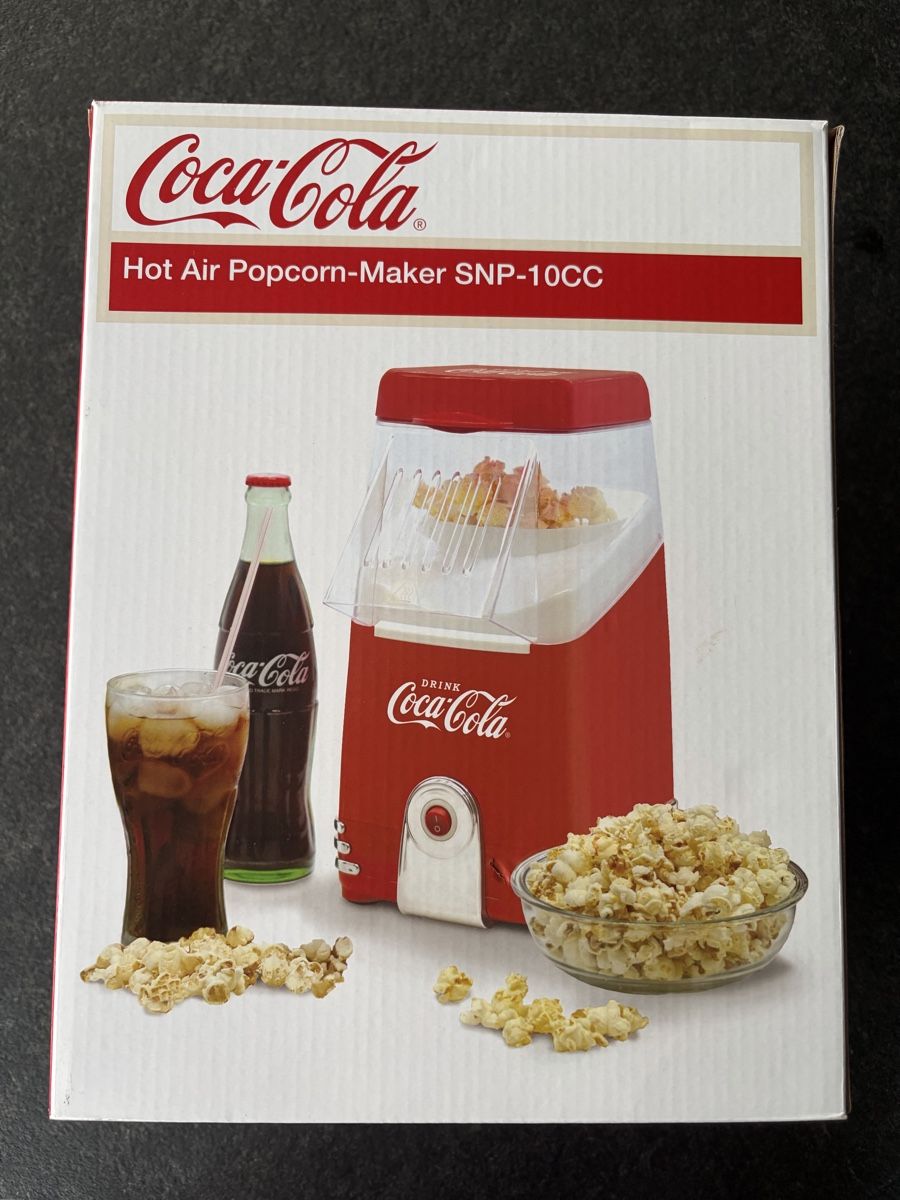 Elettrodomestici da cucina: Coca Cola Popcorn Maschine NEU & OVP – Nuovo e nell'imballaggio originale da Gümligen venduto da NicolasScheidegger