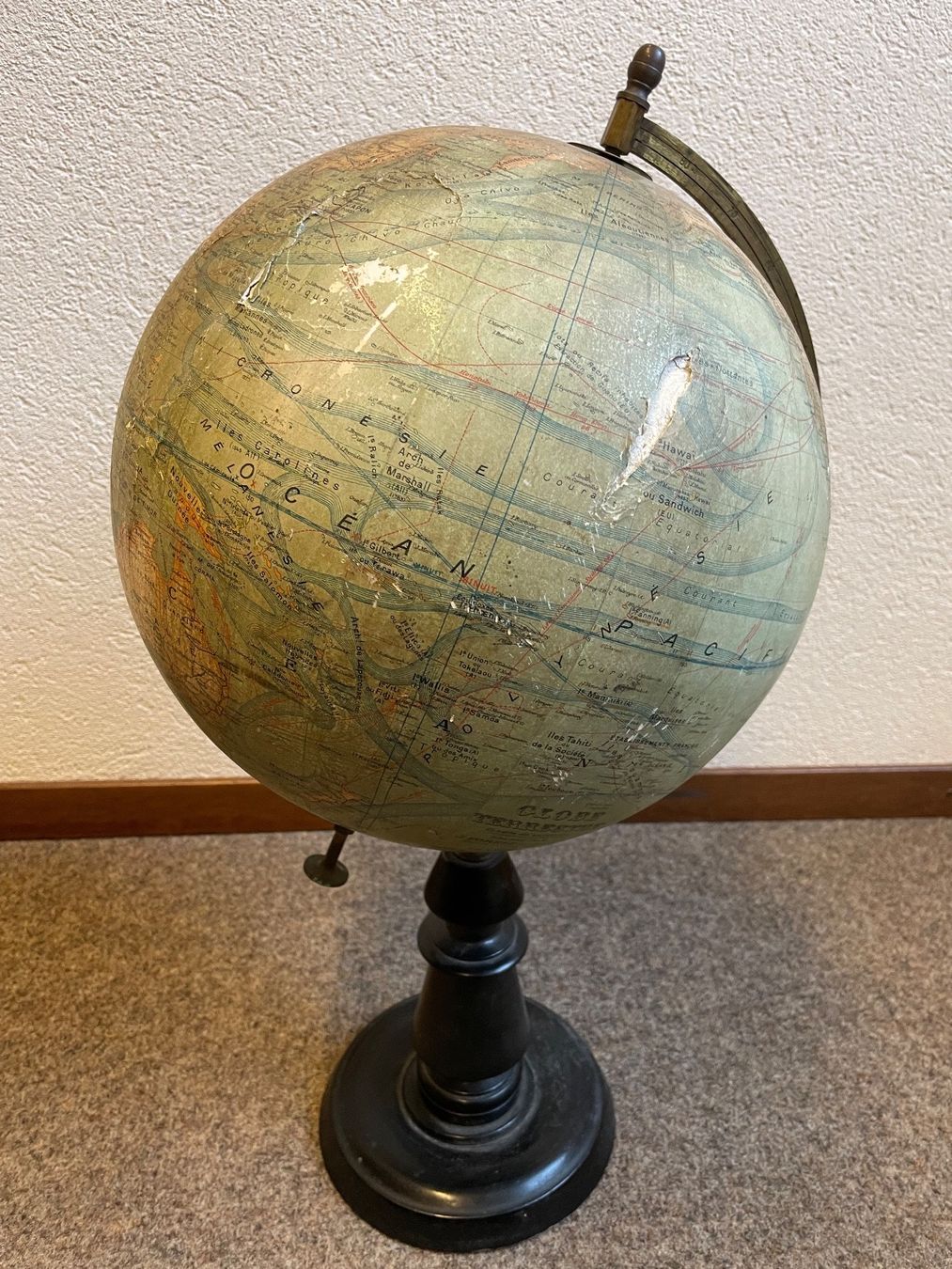Altro in Decorazioni & Accessori: Globe terrestre J. Forest Paris, 1910-1915 – Usato da Le Landeron venduto da CharlieGilbert 3
