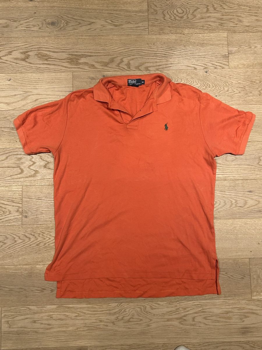 Polo Ralph Lauren Polo-Shirts: Polo Ralph Lauren Hemd Orange – Gebraucht aus Aesch BL von vanture.vintage