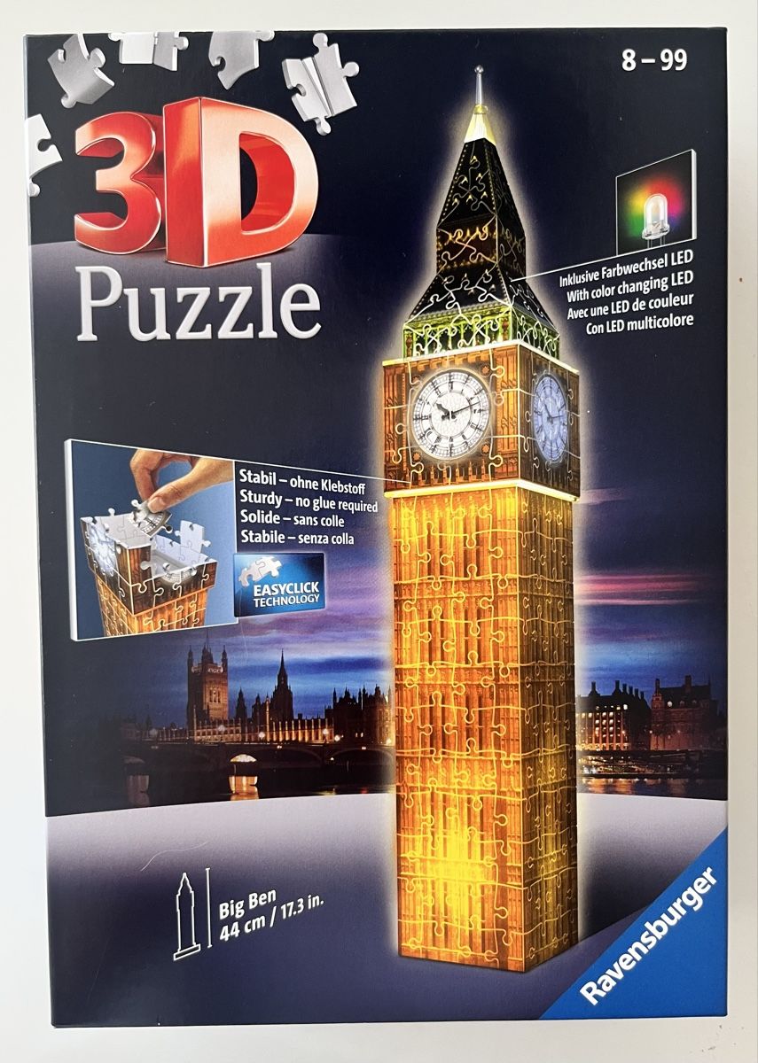 Ravensburger Puzzles: 3D Puzzle, nur 1x gelegt – Neu (gemäss Beschreibung) aus Glattpark(Opfikon) von tschopta