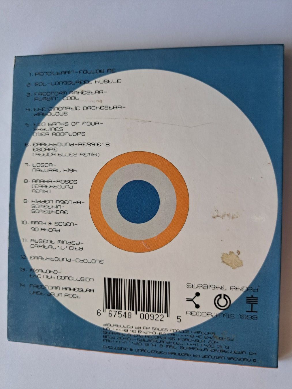 CDs: CD One Step Ahead ( Compilation future jazz )  – Gebraucht aus Pully von bro_n52j 1