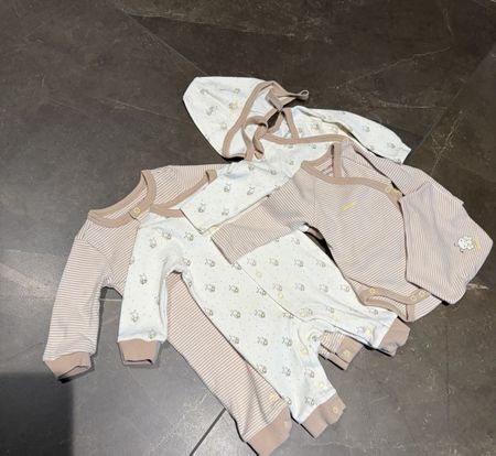 Bornino Baby Set 6-teilig beige