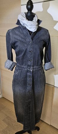 Robe en jean noire Mustang, comme neuve, taille M