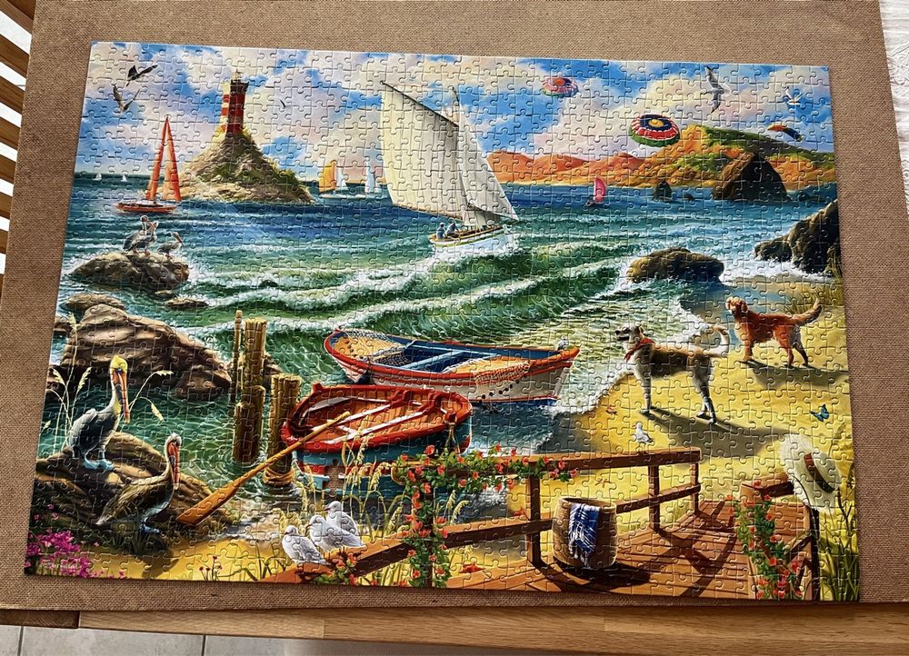 Castorland Puzzle 1000 Pezzi - Dubai De Notte (C-103256-2) - Paesaggio Urbano, Sfida Per Adulti E Ragazzi, Hobby Creativo