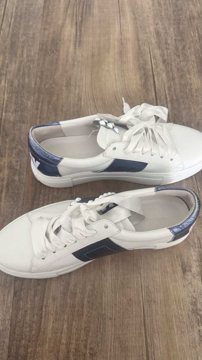 Kennel + Schmenger Scarpe da donna: Damen Sneaker weiss blau Grösse 38.5/39 – Nuovo (secondo la descrizione) da Kloten venduto da 20RM 3