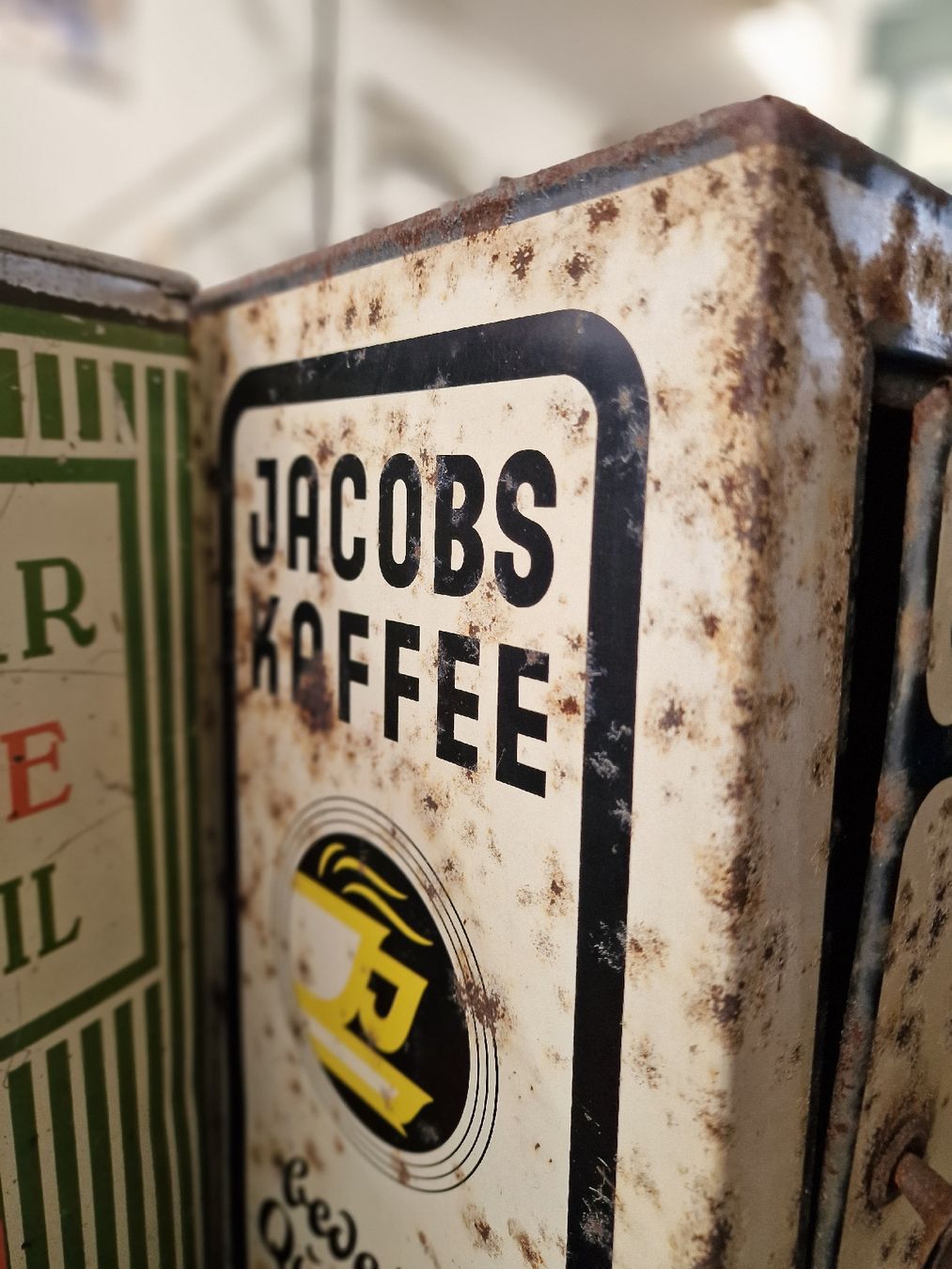 Tutte le decorazioni: Jacobs Kaffee Blechschrank Vintage Shabby Chic Retro – Usato da Ernetschwil venduto da Volvo0815 5