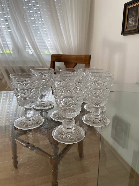 Verres: 8 Dessert-/Coupegläser – D'occasion à Kreuzlingen par gfe_x2qf 1