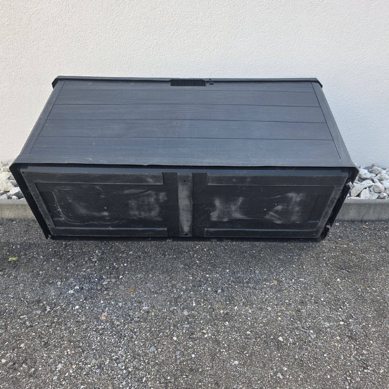 Coffres de rangement: Gartenbox Aufbewahrungsbox Kunststoff Anthrazit  – D'occasion à Rheinsulz par Gilea 8