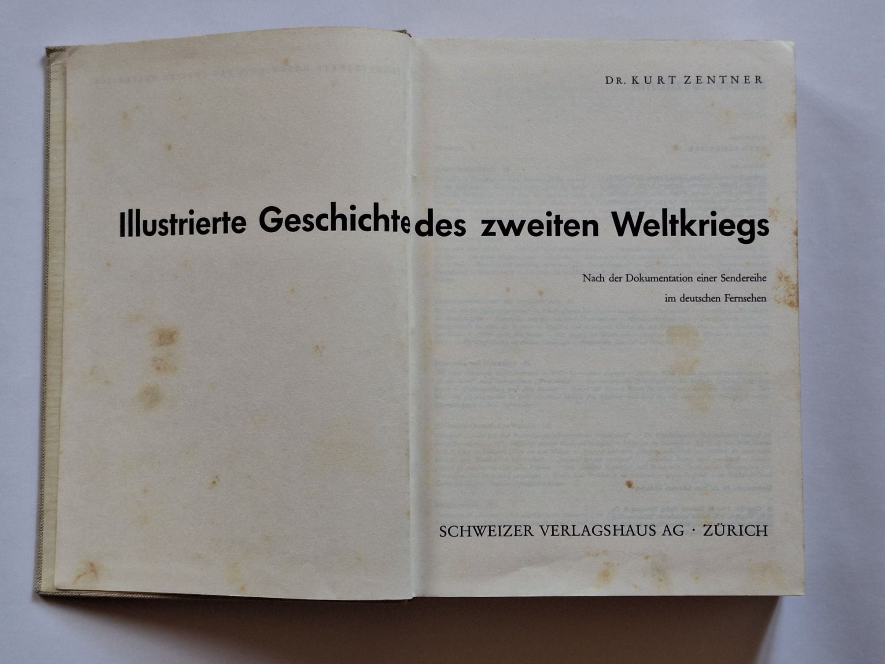 Libri: Illustrierte Geschichte des zweiten Weltkriegs – Usato da Eriswil venduto da corolla05 2