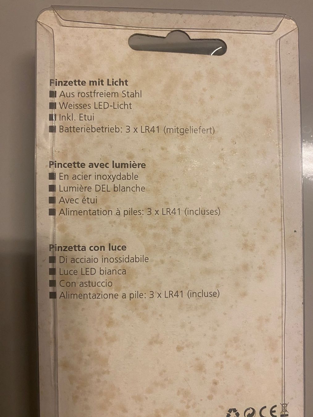 Alle Werkzeuge: Pinzette mit Licht von Intertronic – Neu und originalverpackt aus Gümligen von Farrolito 2