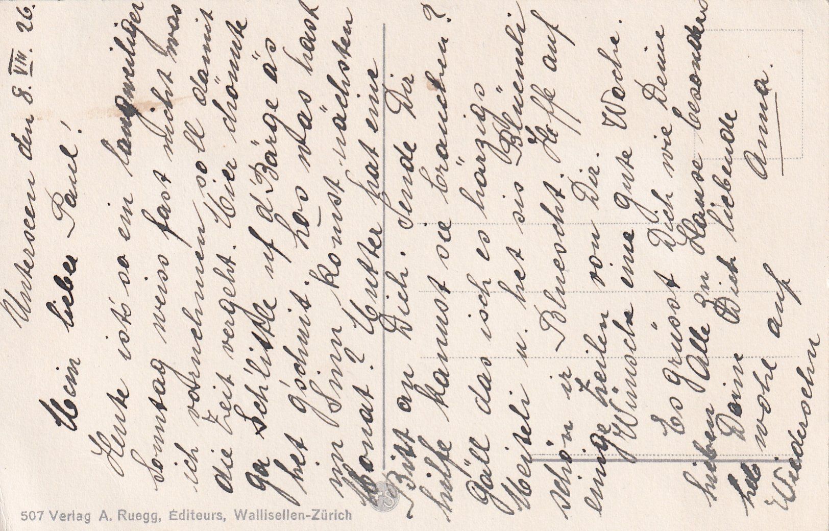 Cartoline postali: Die kleine Gärtnerin /bb – Usato da Hombrechtikon venduto da Rudolf07 1