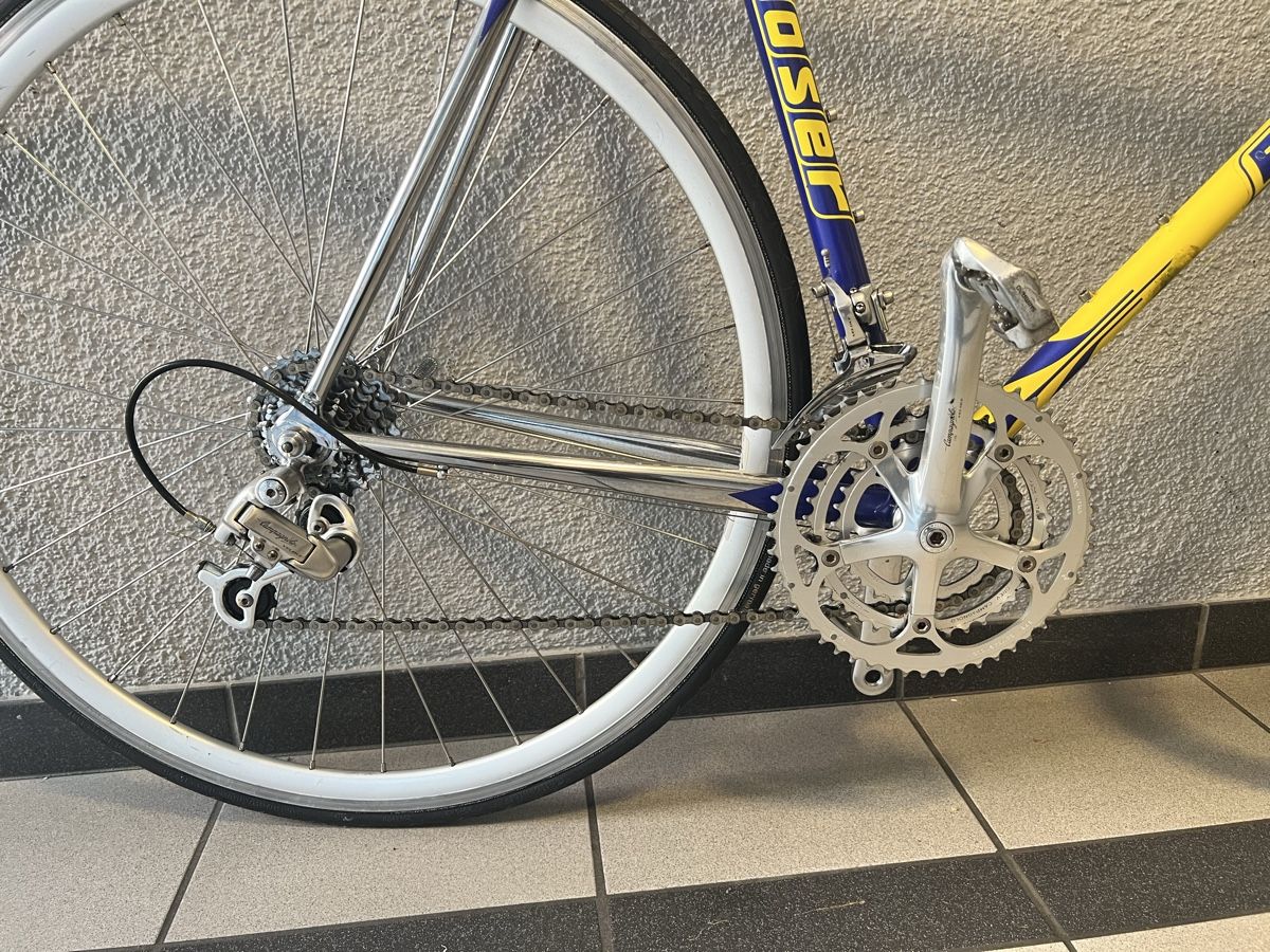 Velos: F. Moser Rennrad Velo, gelb-blau  – Gebraucht aus Kleindöttingen von NextOne 3