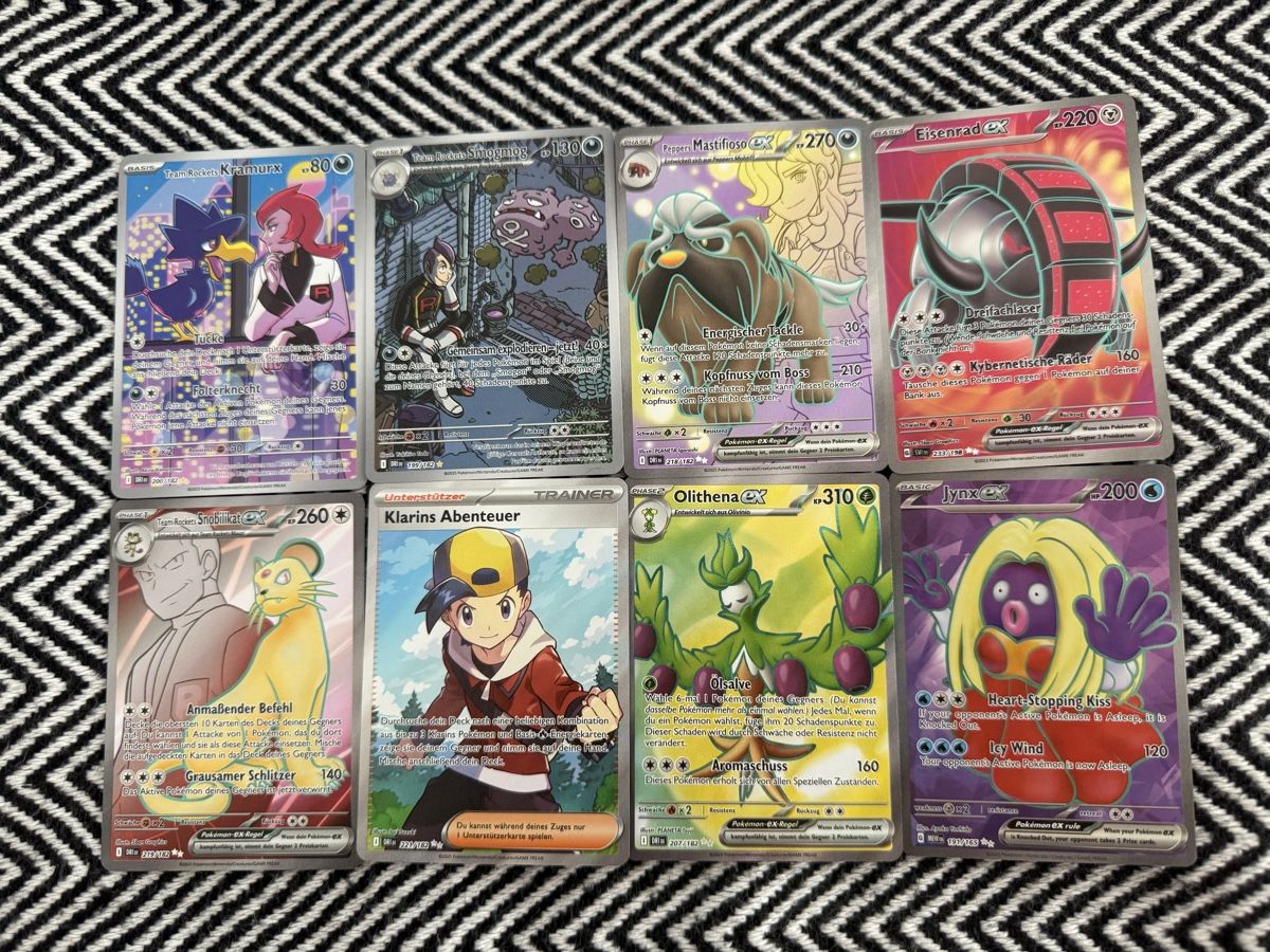 Pokémon Sammelbilder & Trading cards: Ewige Rivalen Pokemon Set 8 Karten – Neu (gemäss Beschreibung) aus Opfikon von Luis144