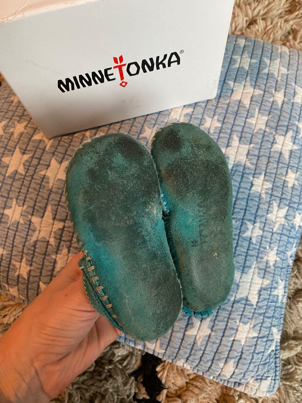 Schuhe für Jungen: Minnetonka Lederschuhe Finken – Gebraucht aus Buchs ZH von crazyhandbaggirl123 4