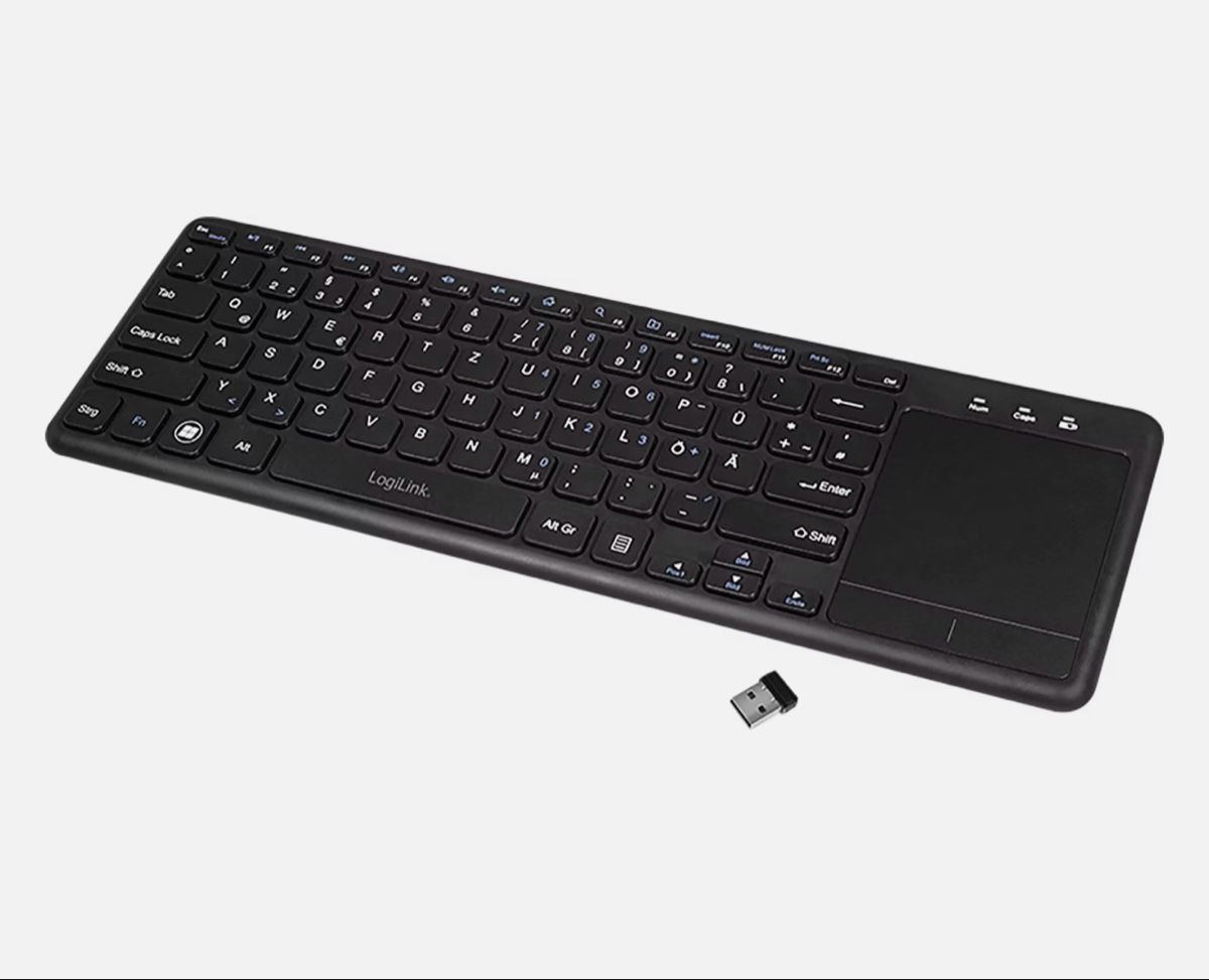 Tastiere: Clavier LogiLink sans fil avec pavé tactile – Usato da Reconvilier venduto da aythecK