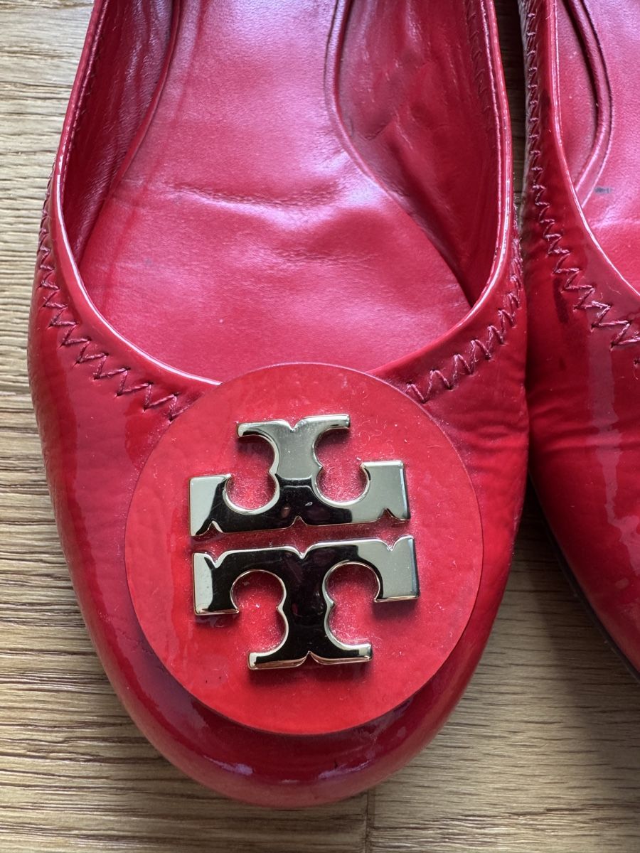 Tory Burch Scarpe da donna: Tory Burch Ballerinas Rot Lack 7.5 – Usato da Luzern venduto da wet_7bm6 1