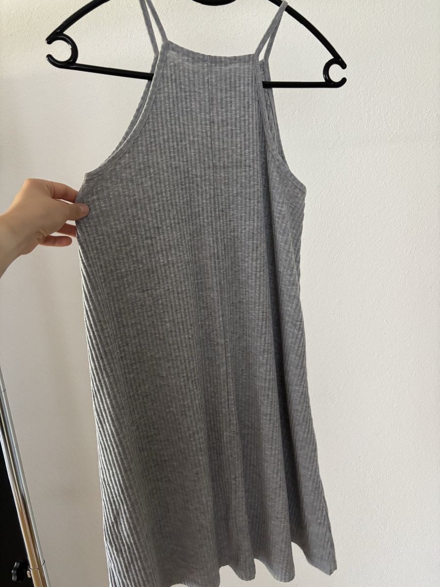 Bershka Vestiti: Sommerkleid grau – Nuovo (secondo la descrizione) da Kaltbrunn venduto da celiabernet 3