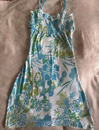 Floral vintage summer dress