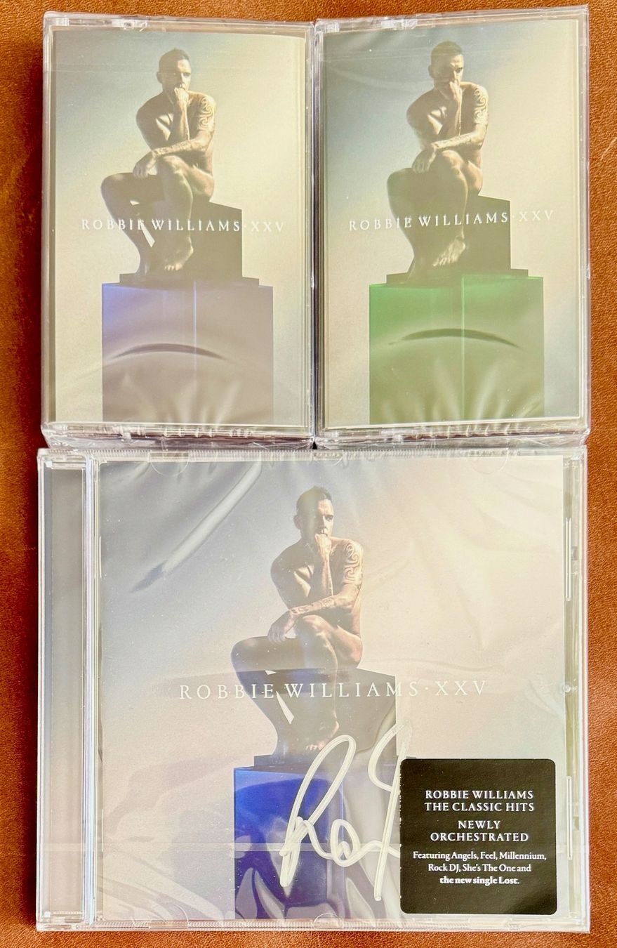 Autografi: Original Autogramm Robbie Williams – Nuovo e nell'imballaggio originale da Laufen venduto da Elvis110 2