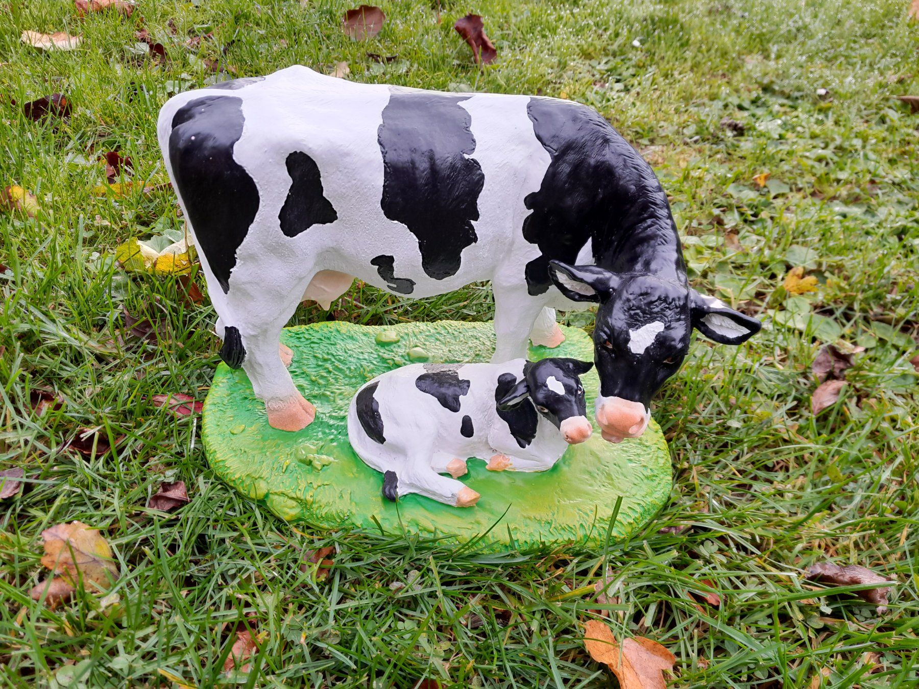 Tutte le decorazioni: Vache avec son veau hauteur 22 cm – Nuovo (secondo la descrizione) da courtételle venduto da capsule05 4