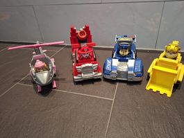 Paw Patrol Spielzeugauto Set, Cars, Helikopter
