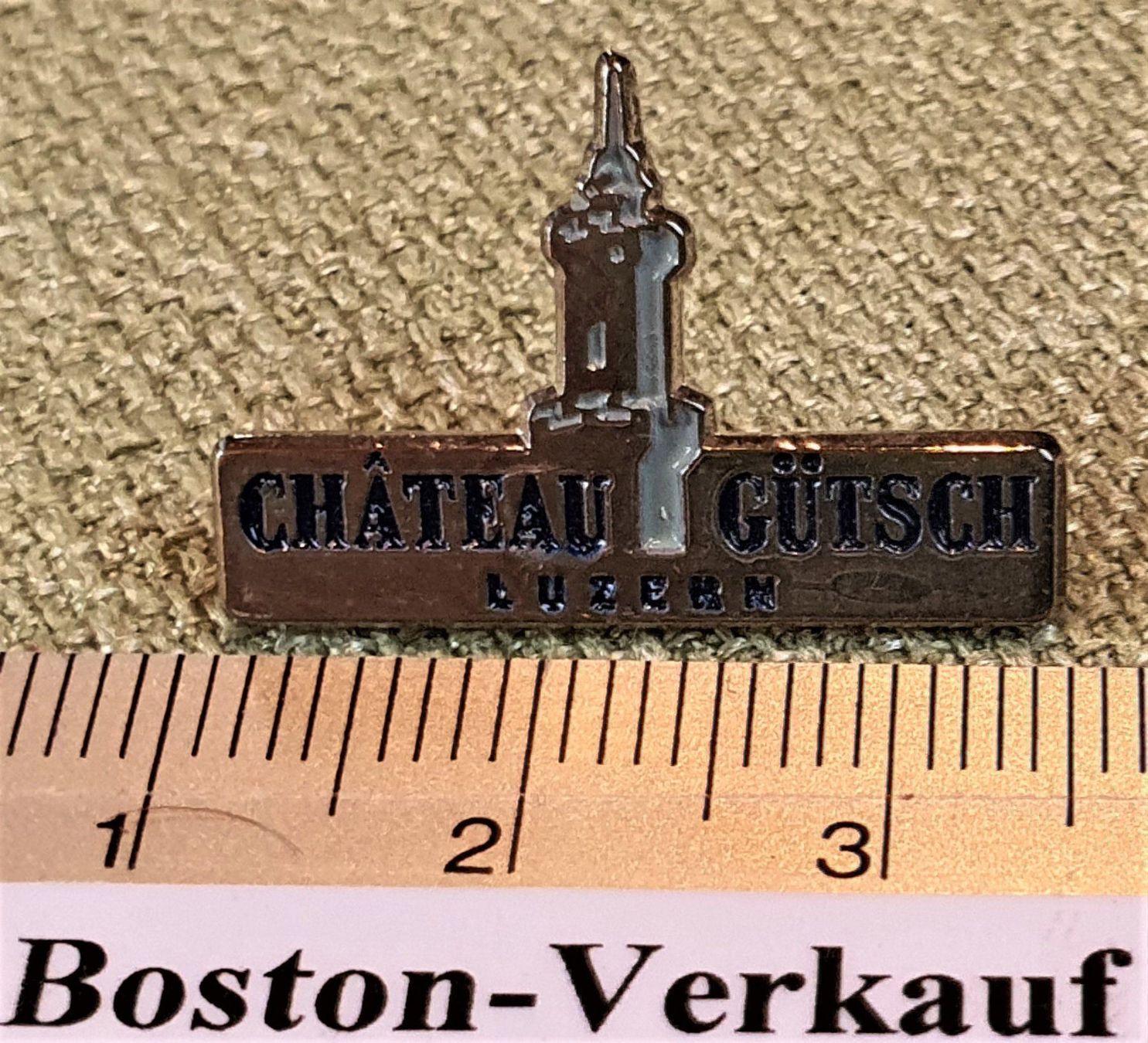 Placchette & Badge: D248 - Pin Chateau Gütsch Luzern Schweiz – Usato da Reinach BL venduto da Boston-Verkauf 1