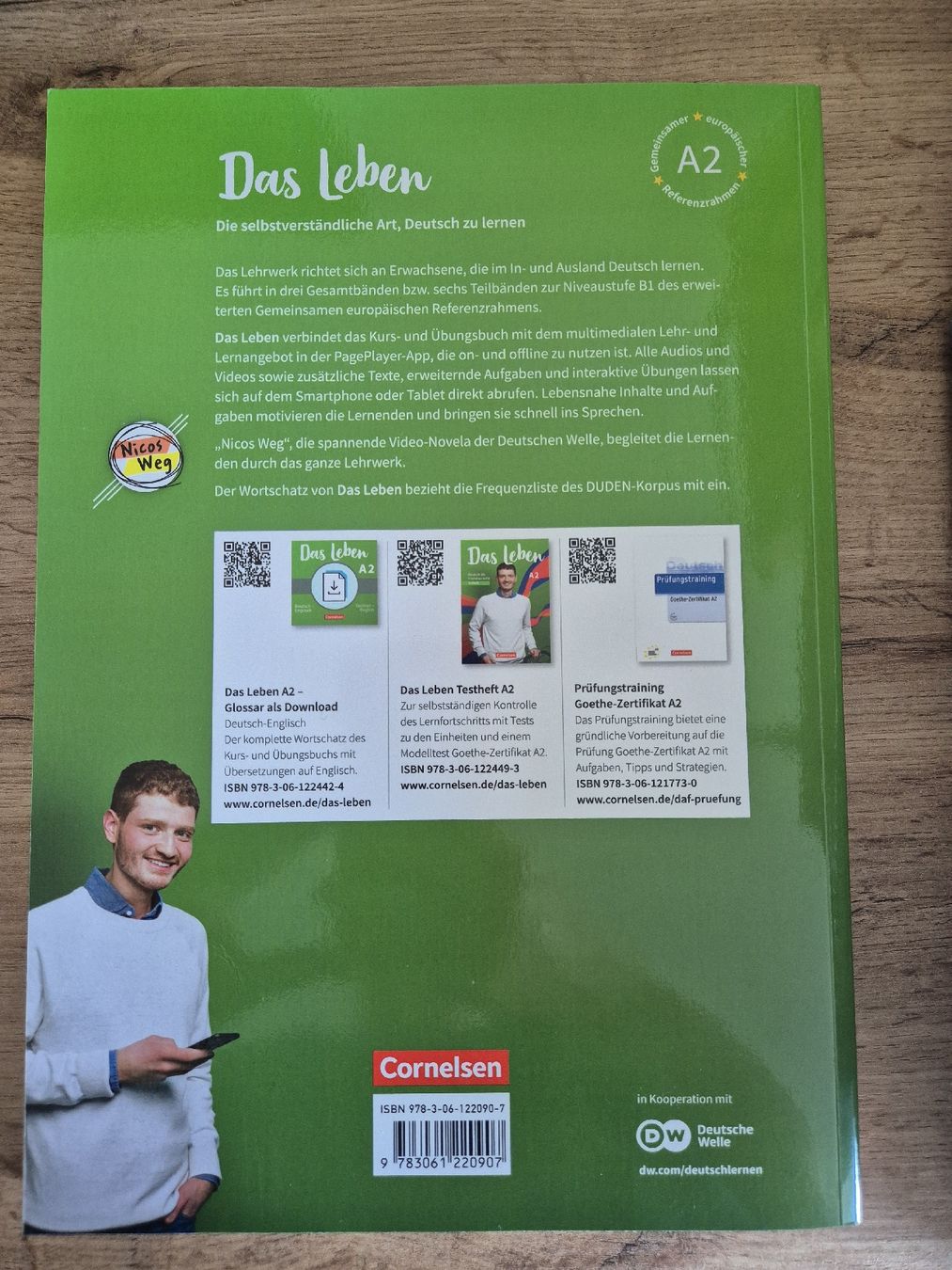 Libri: NEW German A2 coursebook+exercise book Cornelsen (Das Leben) – Nuovo e nell'imballaggio originale da Basel venduto da Elena_02 1