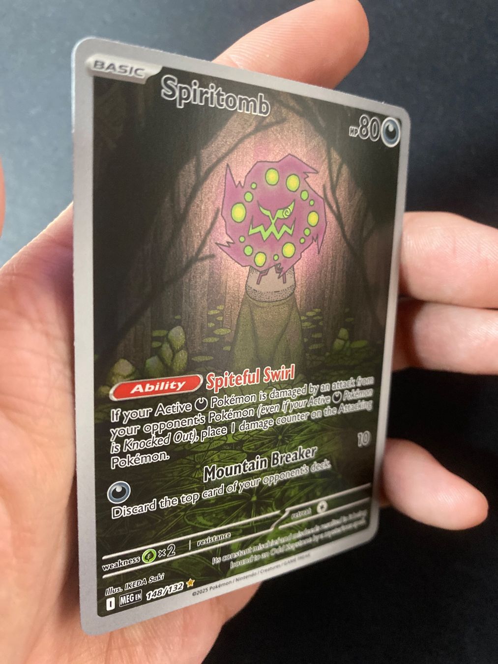 Pokémon Sammelbilder & Trading cards: Spiritomb 148 - Kryppuk - Illust. Rare - Mega Evolution - EN – Neu (gemäss Beschreibung) aus Hausen AG von Shrade 1