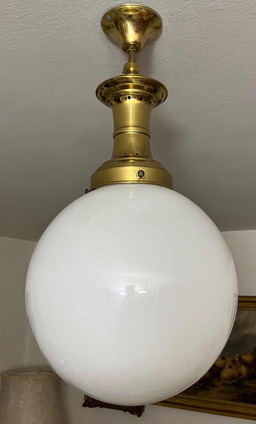 Kronleuchter & Deckenlampen: Opalin Deckenlampe Top Zustand H.50cm – Gebraucht aus Zürich von otomado 3