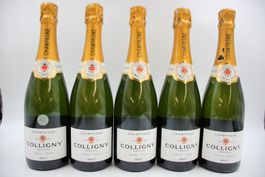 5x Colligny Brut Champagne AOC Schaumwein (26060763Z)