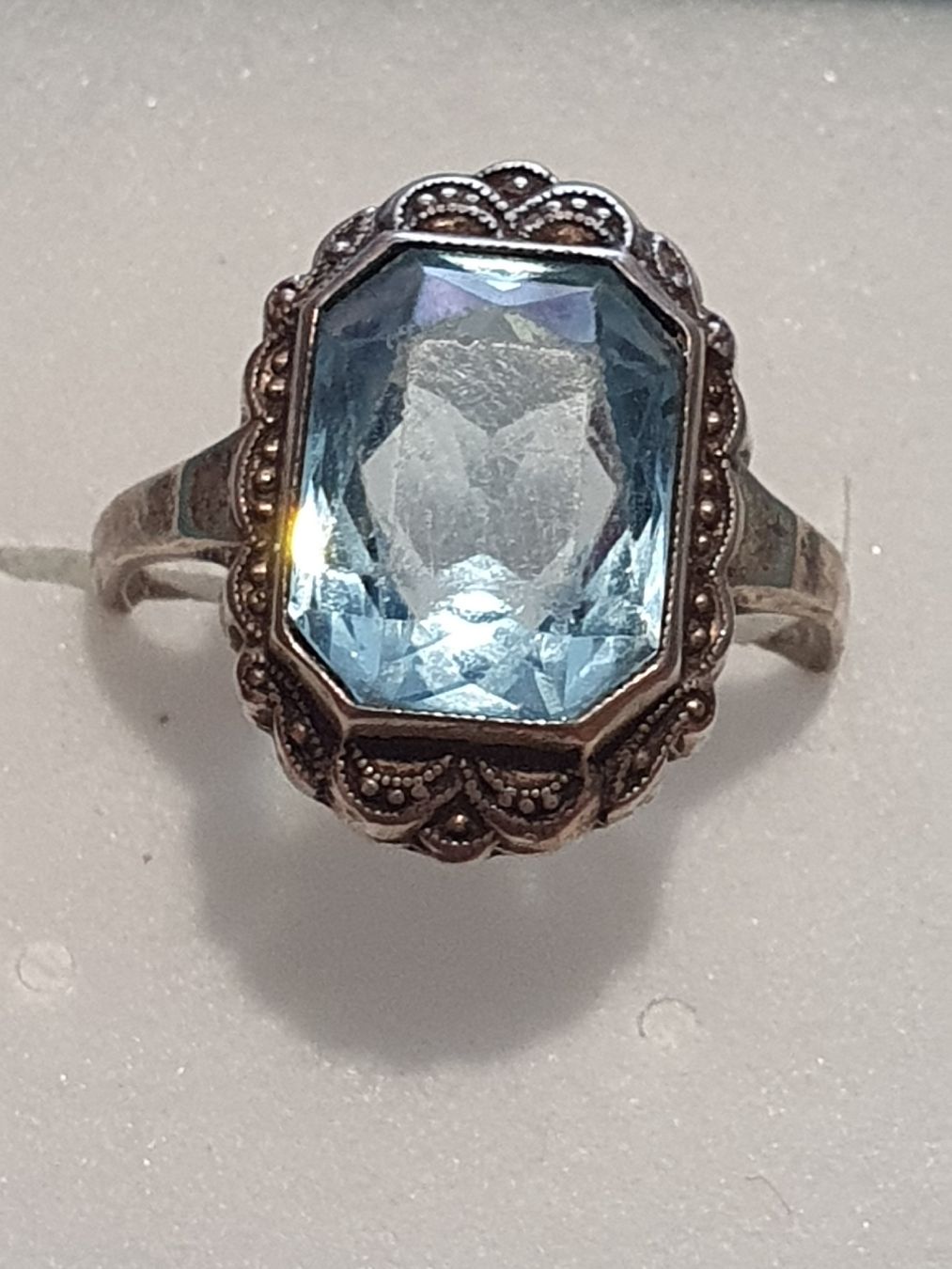 Anelli: Jugendstil Silber Gablonz-Ring – Usato da Wohlen AG venduto da palmsprings