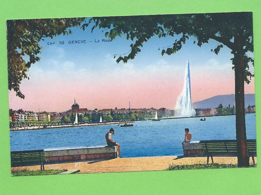 Cartoline postali: Genève - La Rade – Nuovo (secondo la descrizione) da Zürich venduto da t24_de