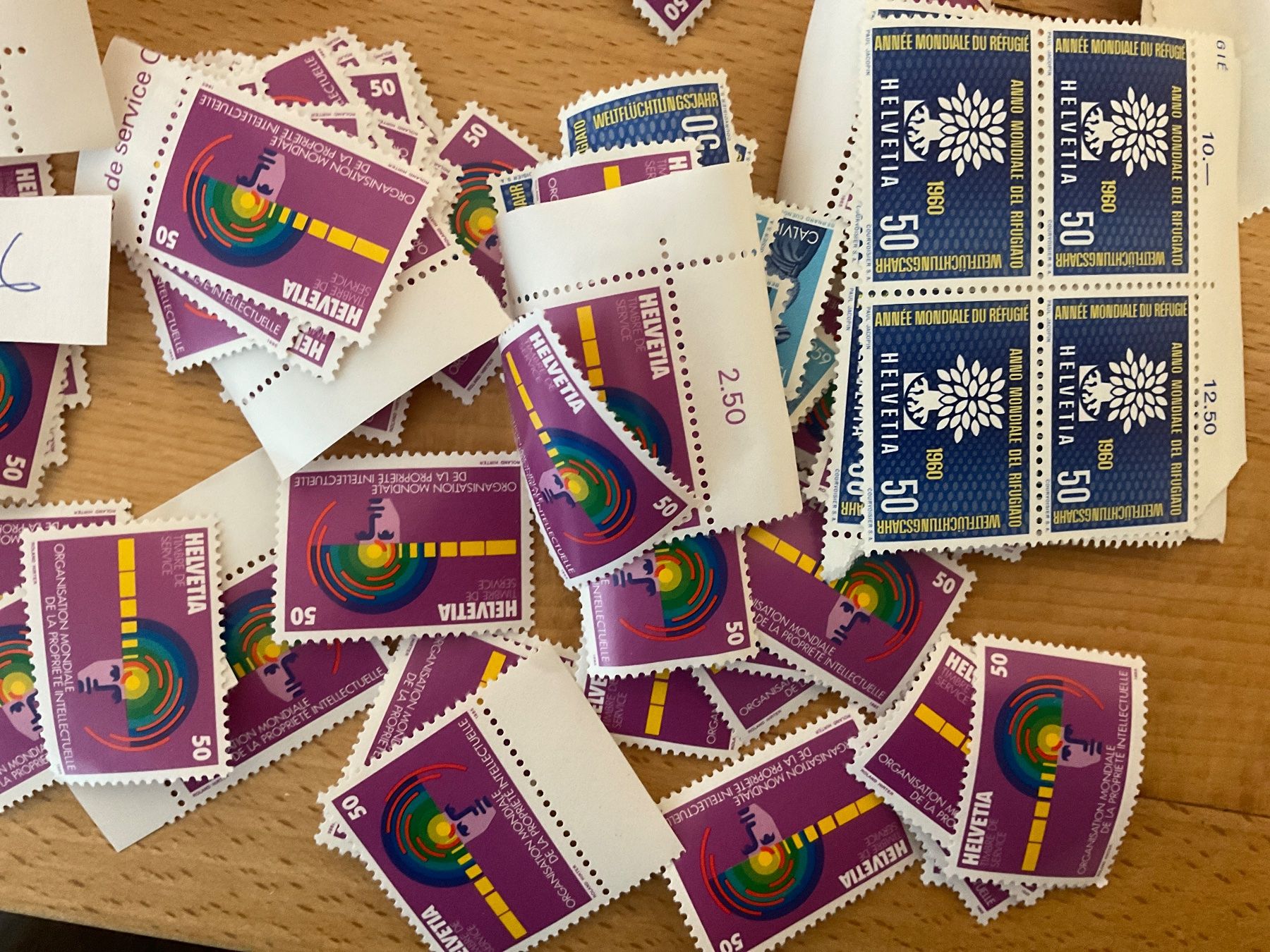 Tutti i francobolli: 100Fr Ämter Frankaturware ungestempelt postfrisch Sammlung – Nuovo (secondo la descrizione) da Wil SG venduto da Chefsugus 4