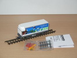 Containerwagen "KÄSE / MILCH" der RhB in H0m/ BEMO 2269