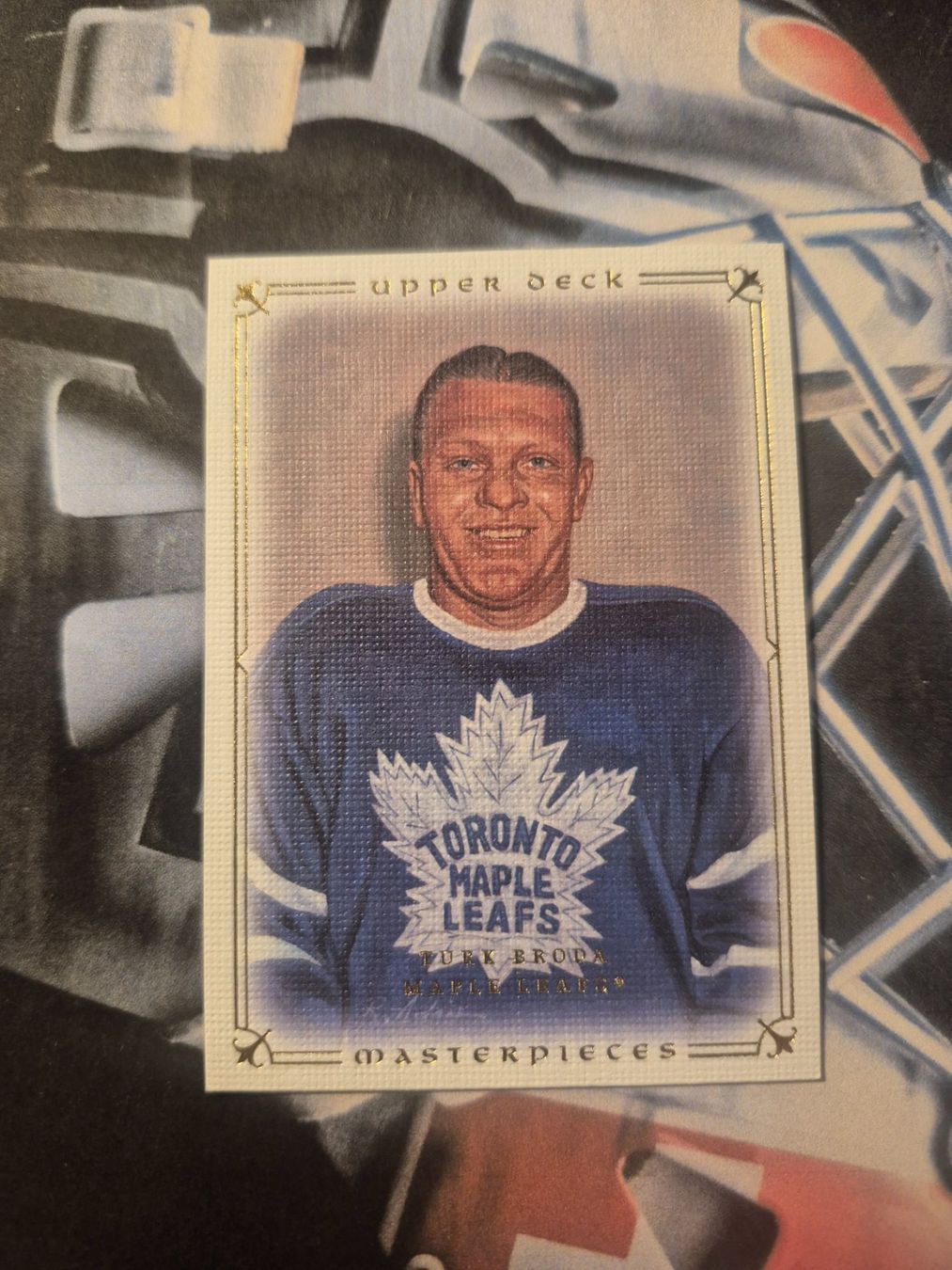 NHL Carte collezionabili: NHL Turk Broda Toronto Maple Leafs Masterpieces – Usato da Treiten venduto da Sauber73