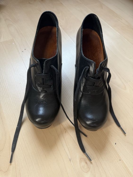 Chaussures femmes: Schwarze Schnürschuhe Leder, Gr. 40 – D'occasion à Wetzikon ZH par cyr_xp7p 2