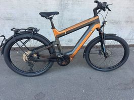 ebike mit Carbon Rahmen und Bosch Motor 45km/h 1125 Wh