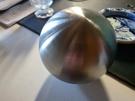 Metall Kugel ca. 8 cm Dekoration Spielzeug