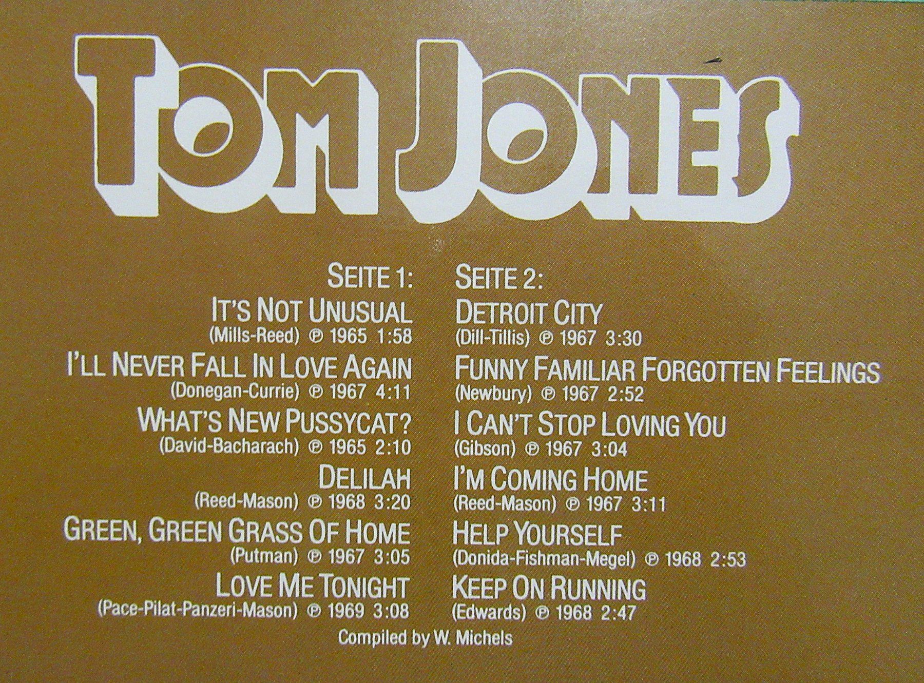 Dischi in vinile: Tom Jones - Tom Jones - LP ab CHF 4.00 – Usato da Auenstein venduto da Padabimbim 2
