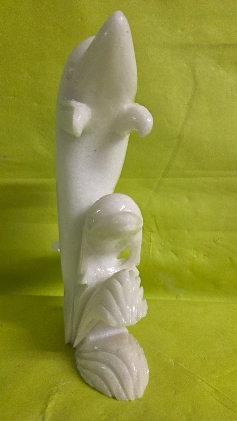 Sculture & Statue: Delfine 25cm aus Marmor – Nuovo (secondo la descrizione) da Roggliswil venduto da Mabelco 1