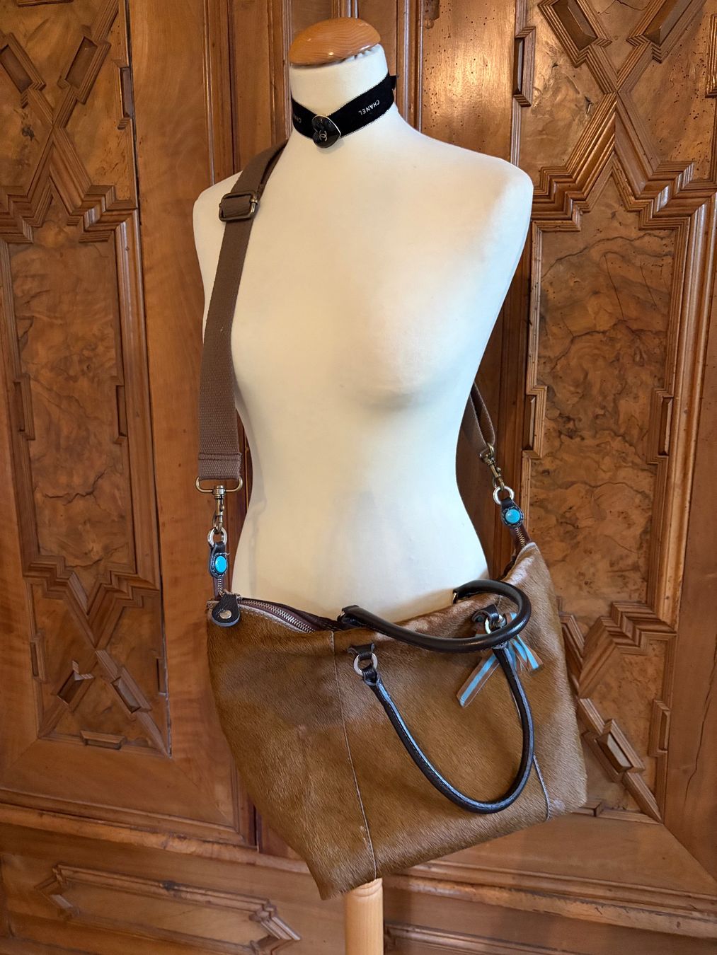 Taschen: CABS Tasche / Overcross oder Speedy/  Pferdeleder – Gebraucht aus Interlaken von Bona55