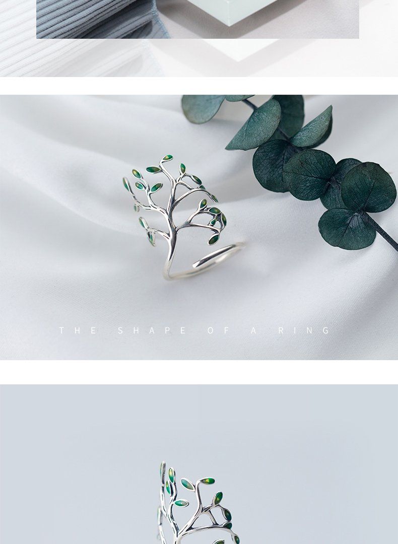 Anelli: 💍NEU Lebensbaum Ring - Silberfarbig – Nuovo e nell'imballaggio originale da Wittenbach venduto da ChinaSeidenstrasse 6