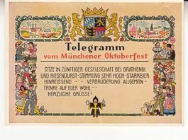 Oktoberfest München ca. 1970