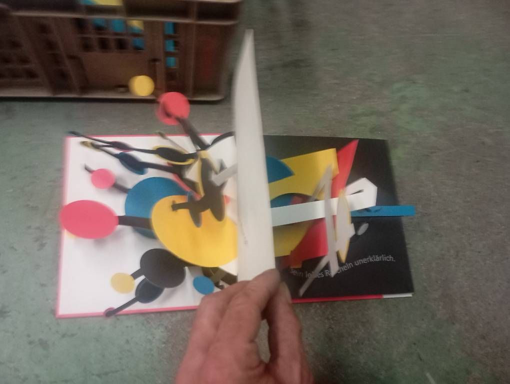 Libri: Pop-Up Buch Weisses Rauschen David A. Carter – Usato da Basel venduto da Petergunn 1